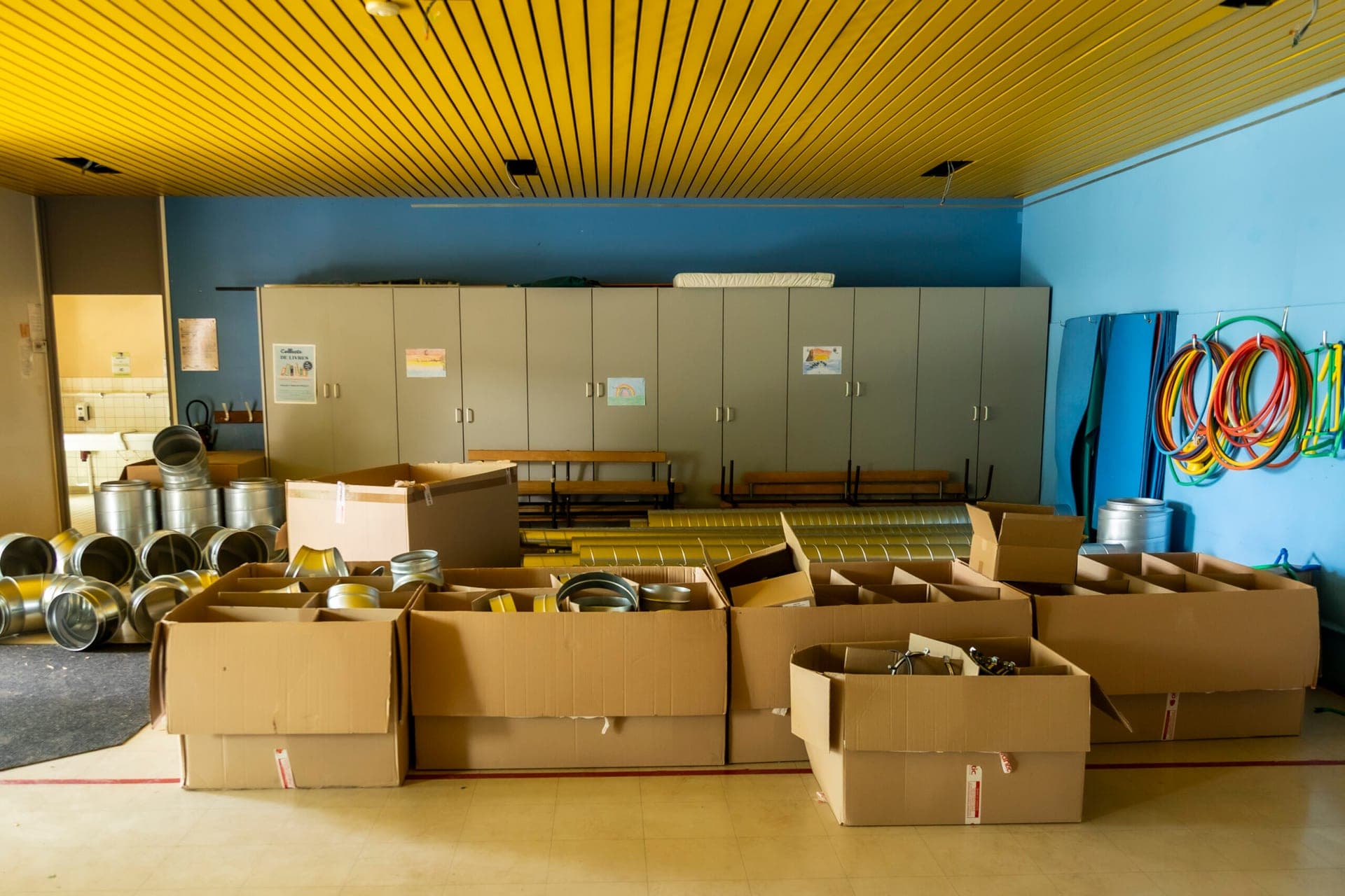 Installation chaudière par l'équipe Riboulet